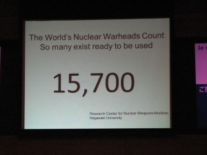 testimony by an atomic bomb survivor AGAINST NUCLEAR WEAPONS